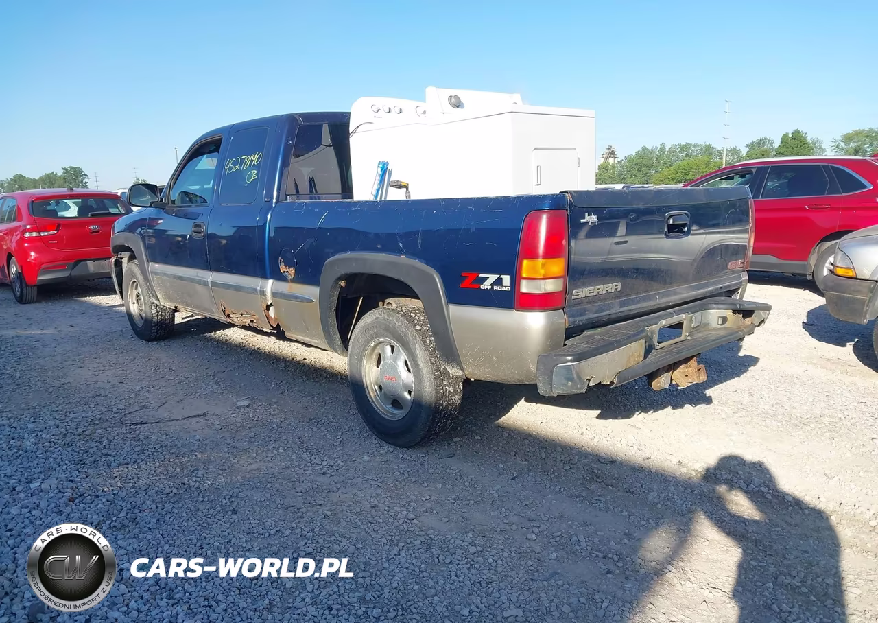 2002 GMC Sierra 1500 Sle VIN:2GTEK19T821339020 - 3