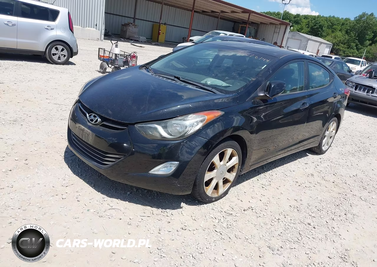 2012 Hyundai Elantra Limited VIN:5NPDH4AE6CH142369 - 2