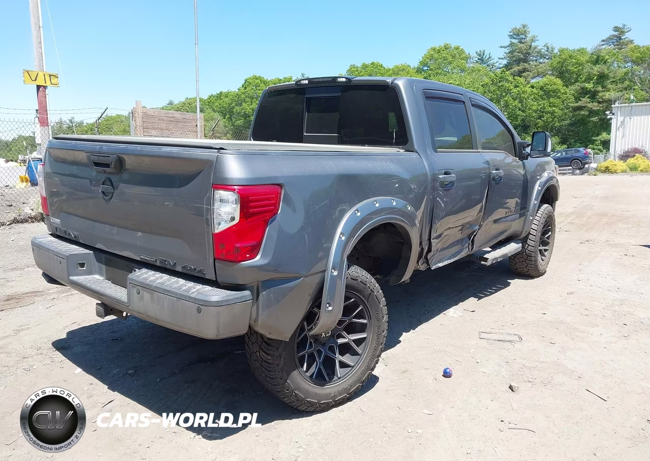 2019 Nissan Titan Sv VIN:1N6AA1E50KN522772 - 4