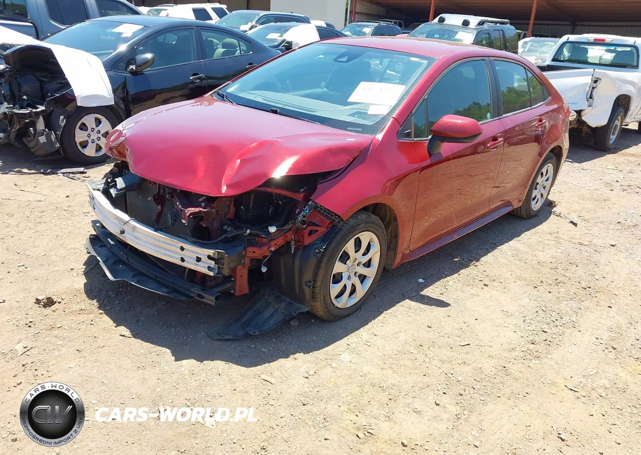 2022 Toyota Corolla Le VIN:5YFEPMAE6NP355819 - 2