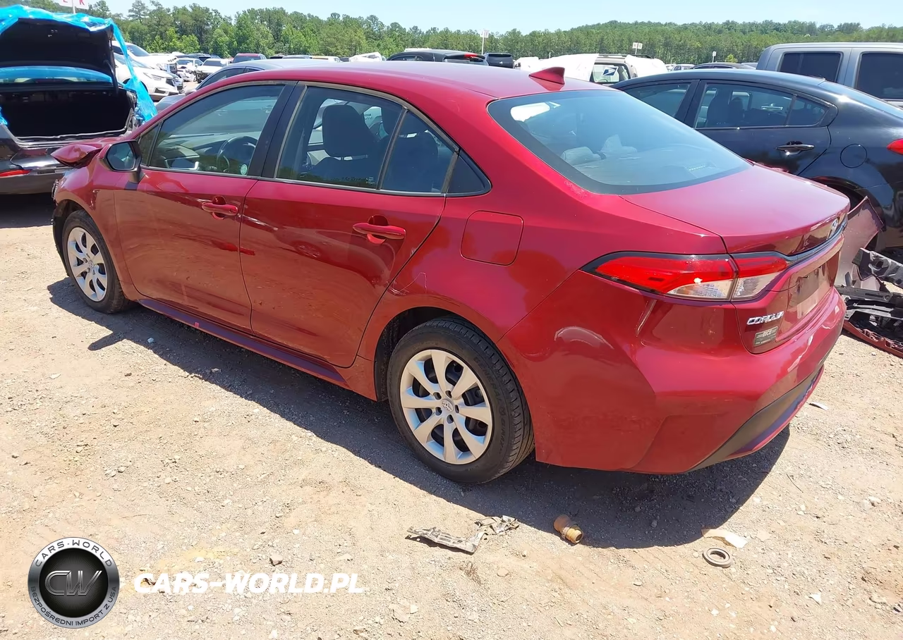 2022 Toyota Corolla Le VIN:5YFEPMAE6NP355819 - 3