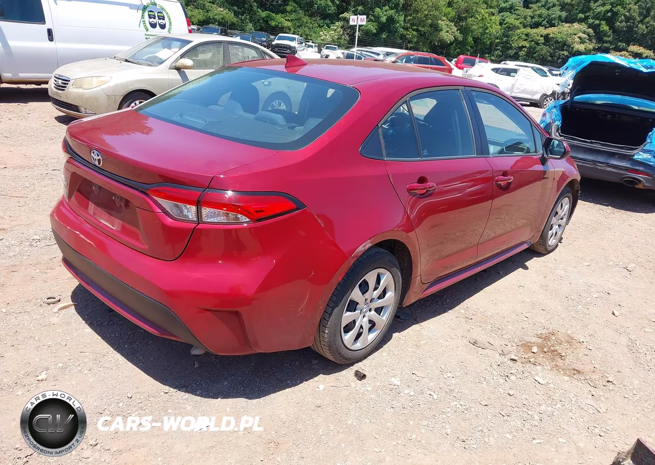 2022 Toyota Corolla Le VIN:5YFEPMAE6NP355819 - 4