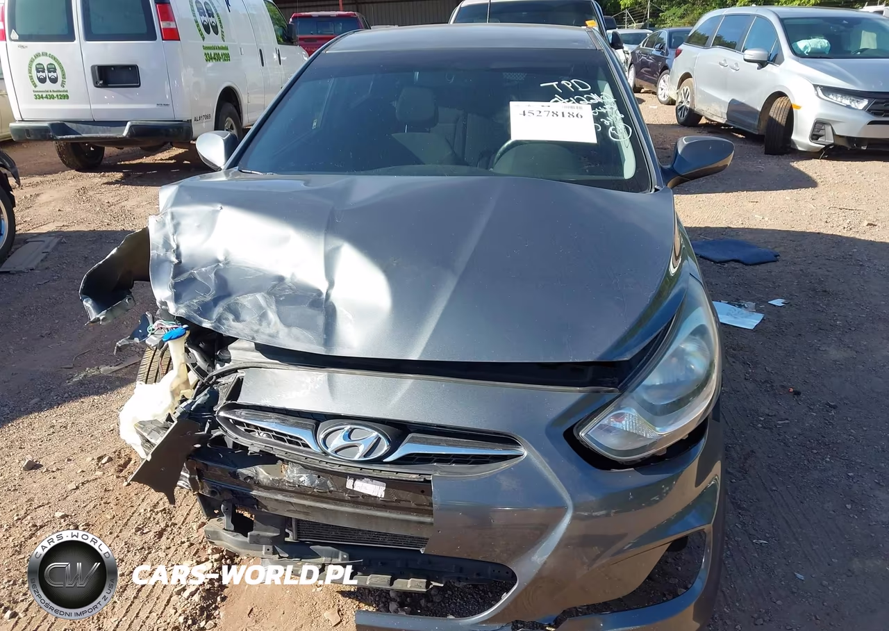 2012 Hyundai Accent Gs VIN:KMHCT5AE7CU046445 - 12