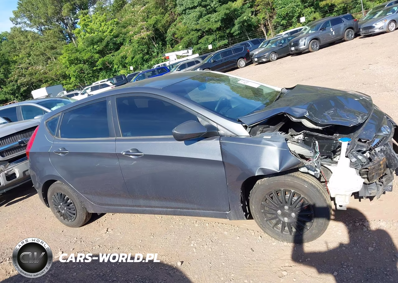 2012 Hyundai Accent Gs VIN:KMHCT5AE7CU046445 - 13
