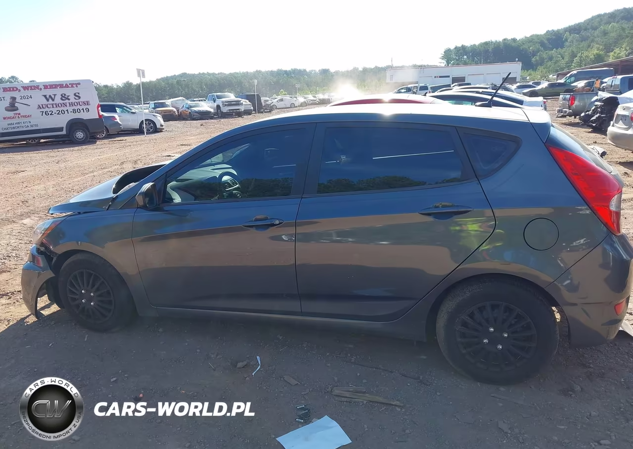 2012 Hyundai Accent Gs VIN:KMHCT5AE7CU046445 - 14