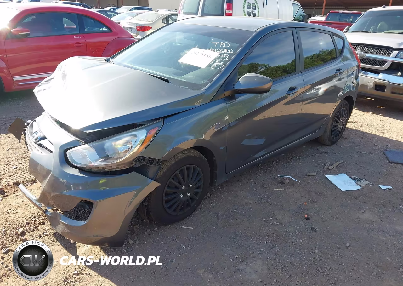 2012 Hyundai Accent Gs VIN:KMHCT5AE7CU046445 - 2