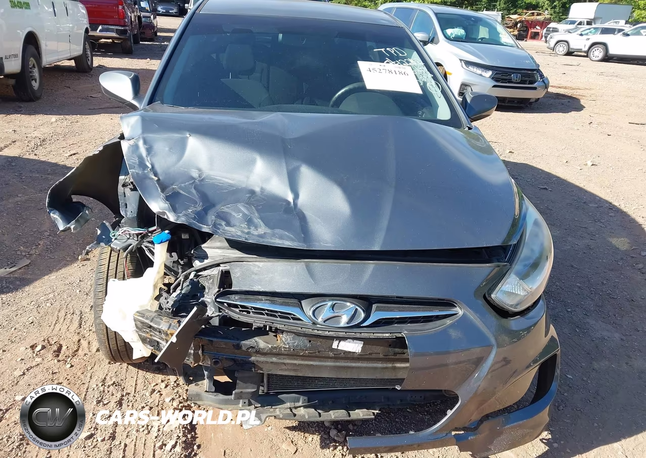 2012 Hyundai Accent Gs VIN:KMHCT5AE7CU046445 - 6