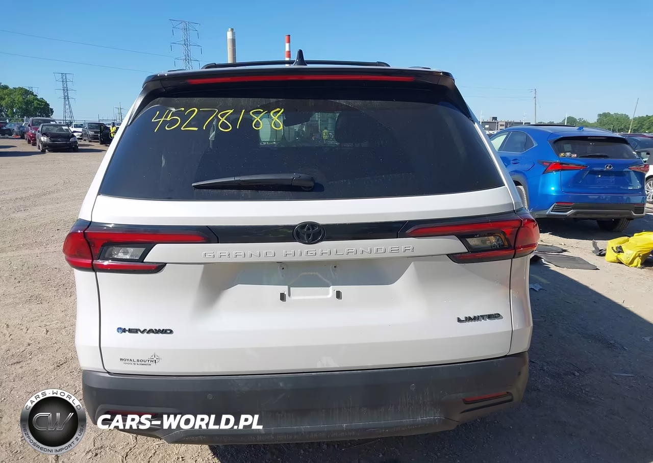 2025 Toyota Grand Highlander Hybrid Nightshade Edition VIN:5TDACAB59SS033735 - 17