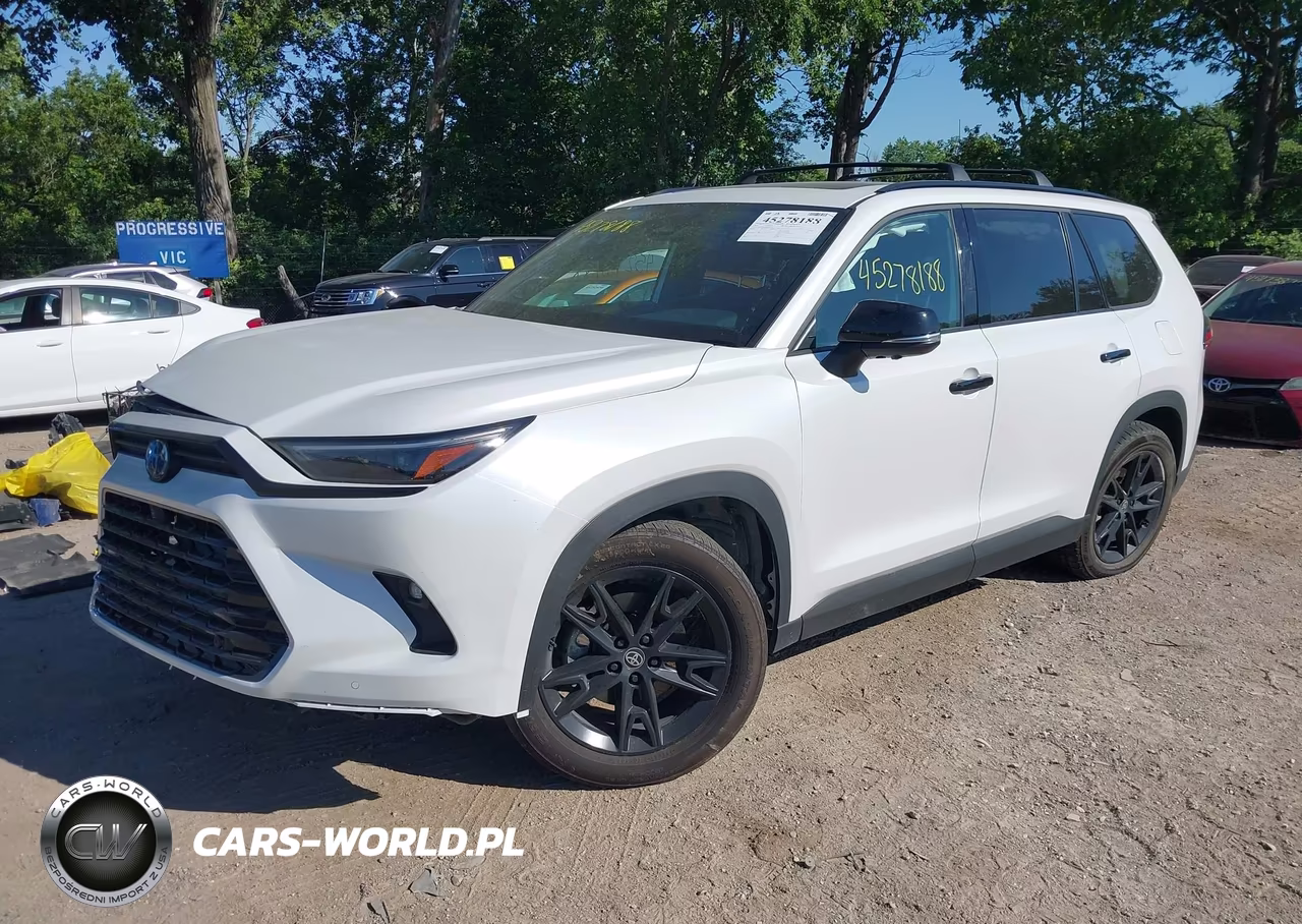 2025 Toyota Grand Highlander Hybrid Nightshade Edition VIN:5TDACAB59SS033735 - 2