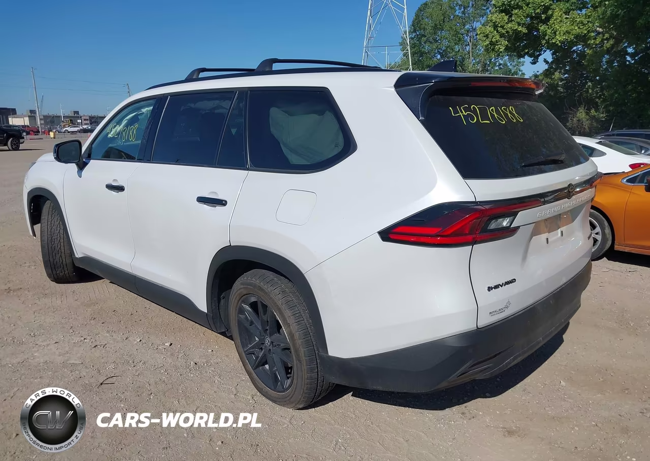 2025 Toyota Grand Highlander Hybrid Nightshade Edition VIN:5TDACAB59SS033735 - 3