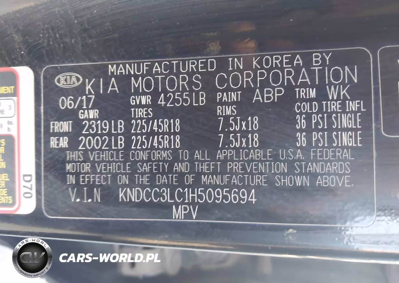2017 Kia Niro Ex VIN:KNDCC3LC1H5095694 - 9