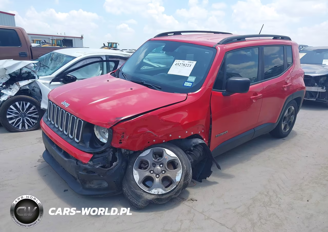 2017 Jeep Renegade Sport Fwd VIN:ZACCJAAB9HPF83240 - 2