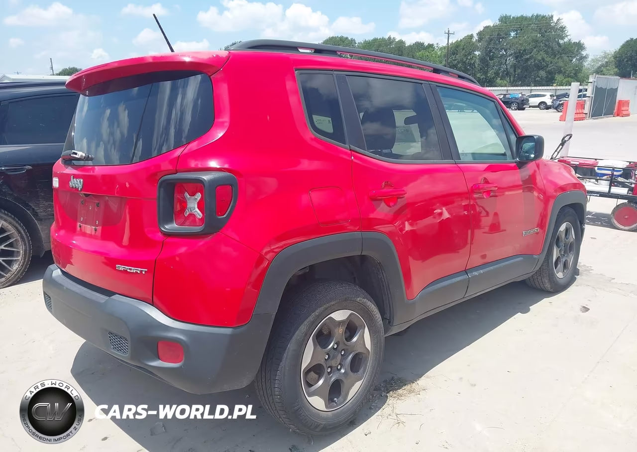 2017 Jeep Renegade Sport Fwd VIN:ZACCJAAB9HPF83240 - 4