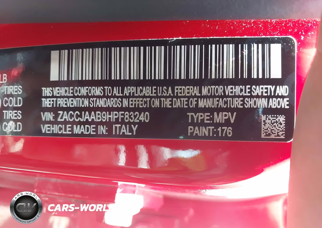 2017 Jeep Renegade Sport Fwd VIN:ZACCJAAB9HPF83240 - 9