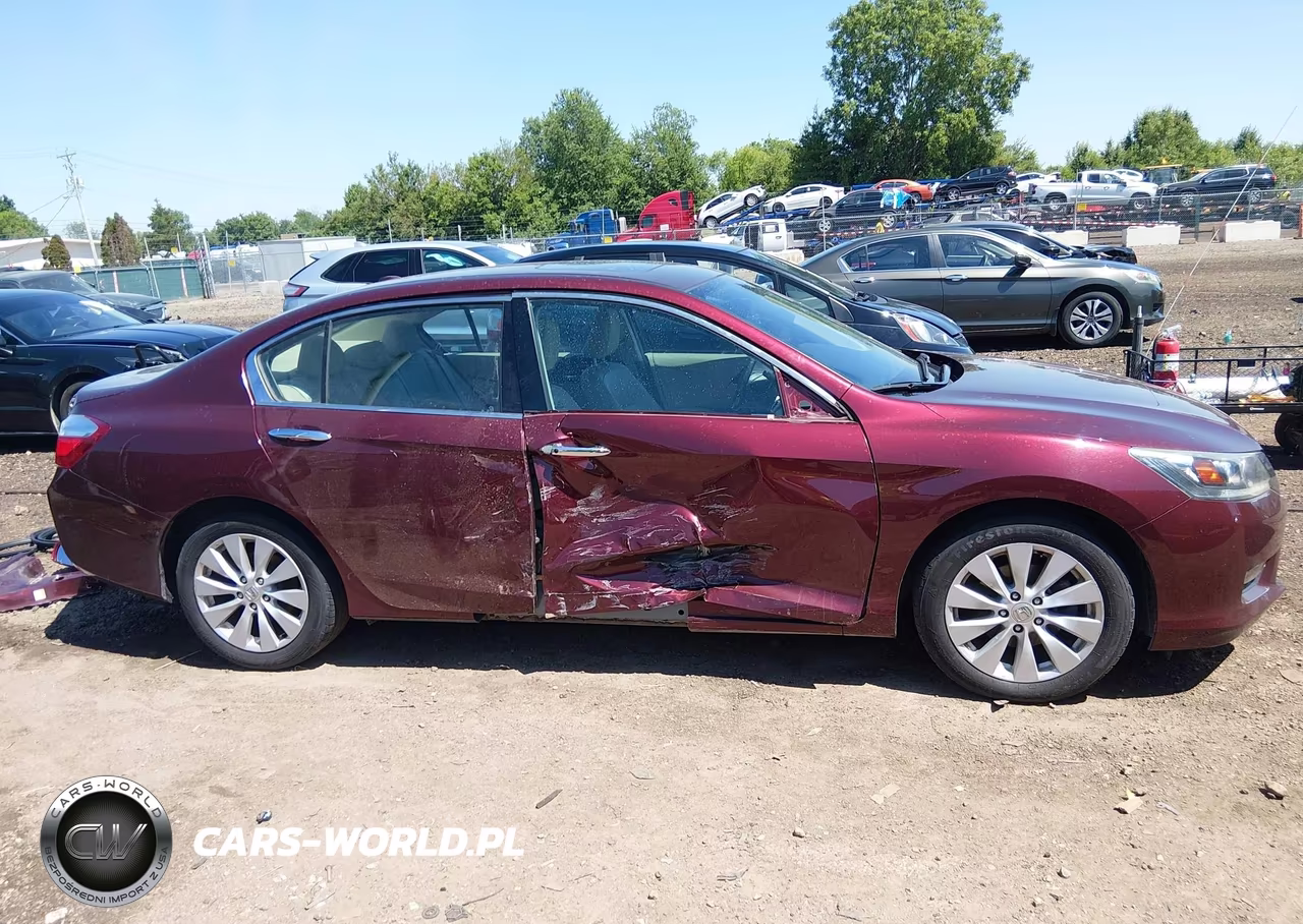 2014 Honda Accord Ex-L V-6 VIN:1HGCR3F82EA030444 - 14