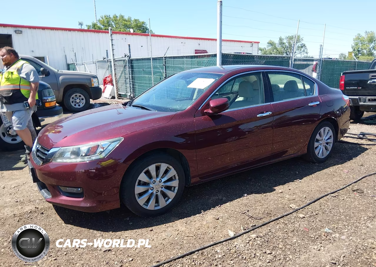 2014 Honda Accord Ex-L V-6 VIN:1HGCR3F82EA030444 - 2