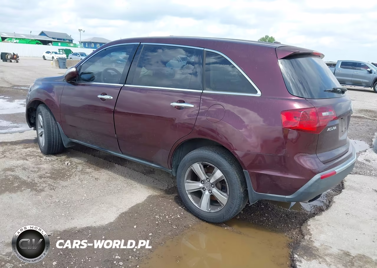 2013 Acura Mdx VIN:2HNYD2H21DH503492 - 3