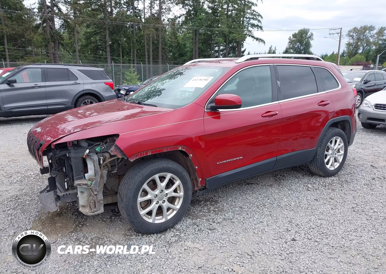 2014 Jeep Cherokee Latitude VIN:1C4PJLCB1EW205616 - 2