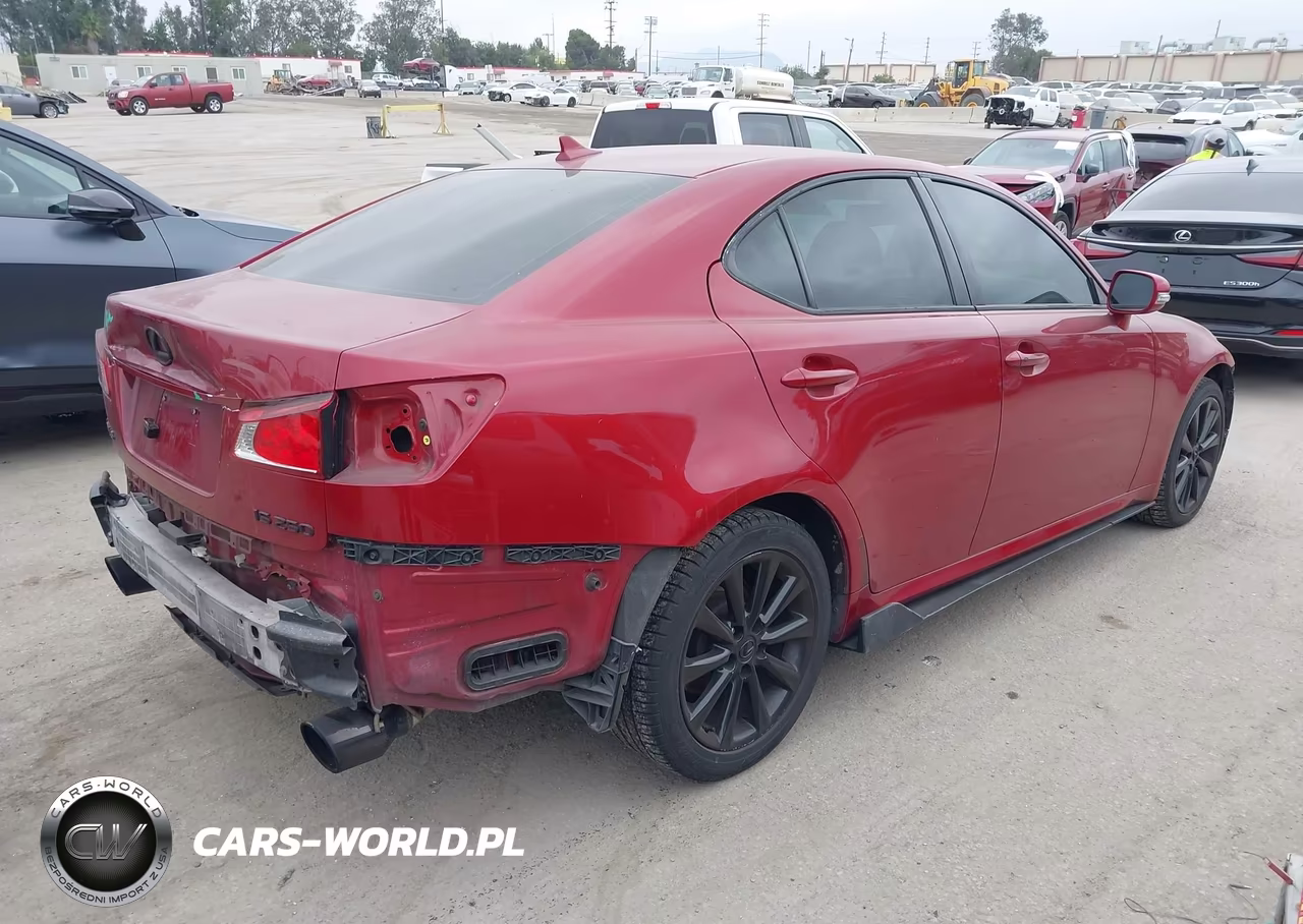2009 Lexus Is 250 VIN:JTHBK262695104823 - 4