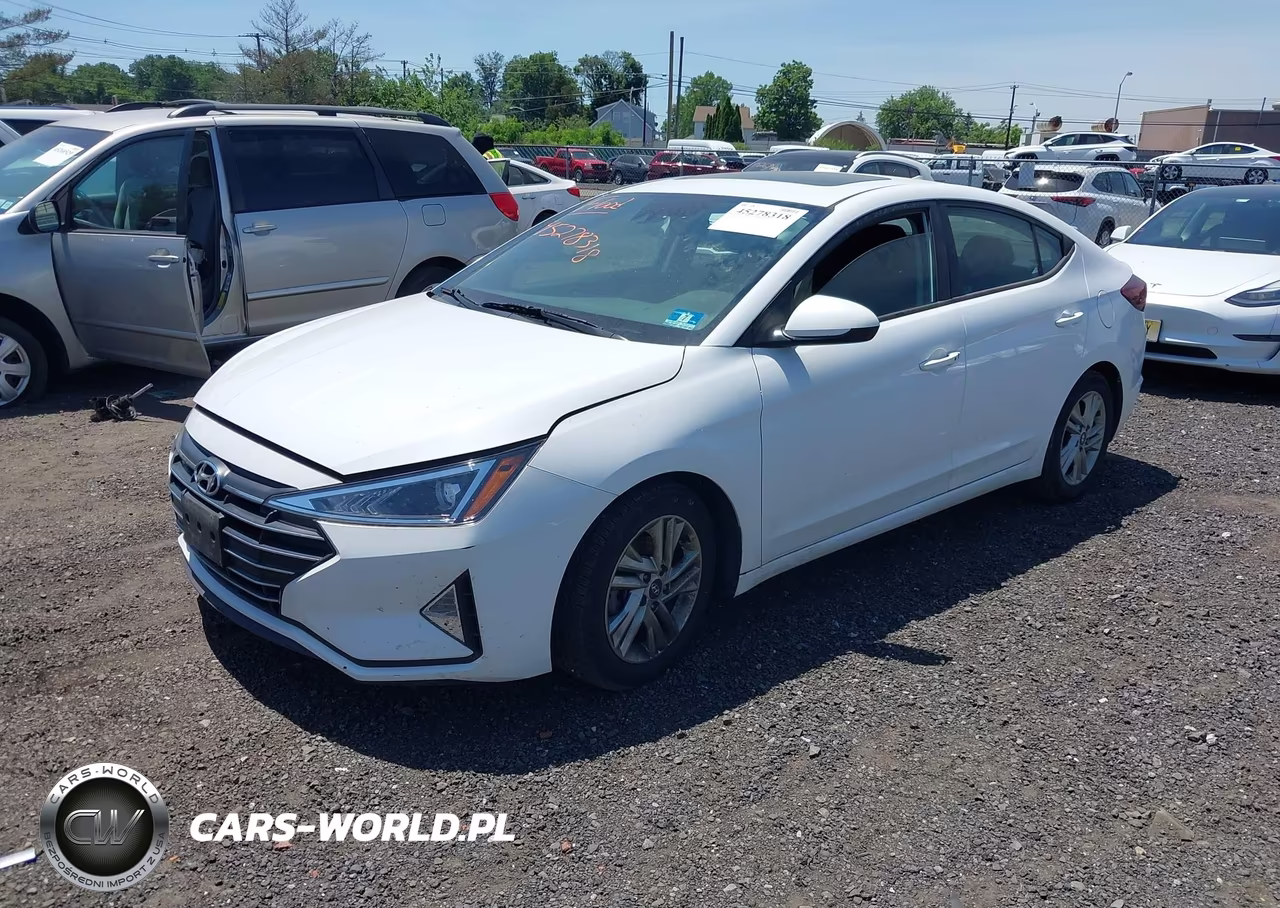 2020 Hyundai Elantra Value Edition VIN:5NPD84LF1LH615195 - 2