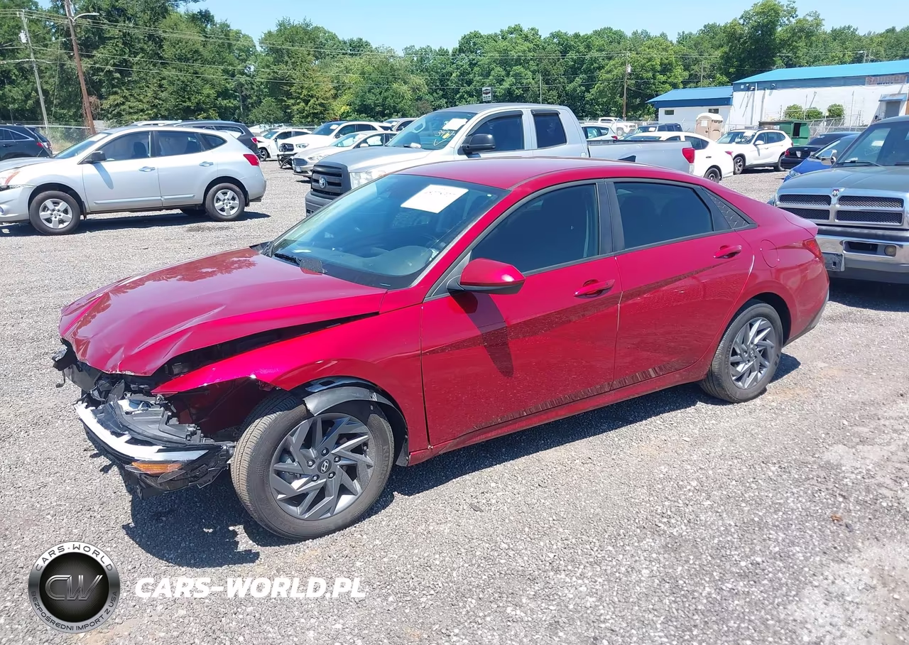 2024 Hyundai Elantra Sel VIN:KMHLM4DG8RU707901 - 2