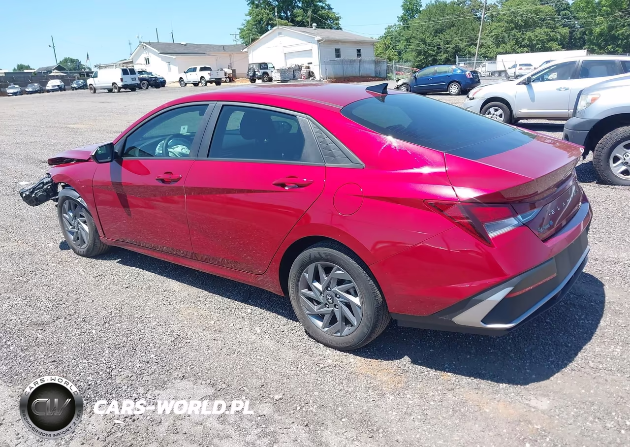 2024 Hyundai Elantra Sel VIN:KMHLM4DG8RU707901 - 3
