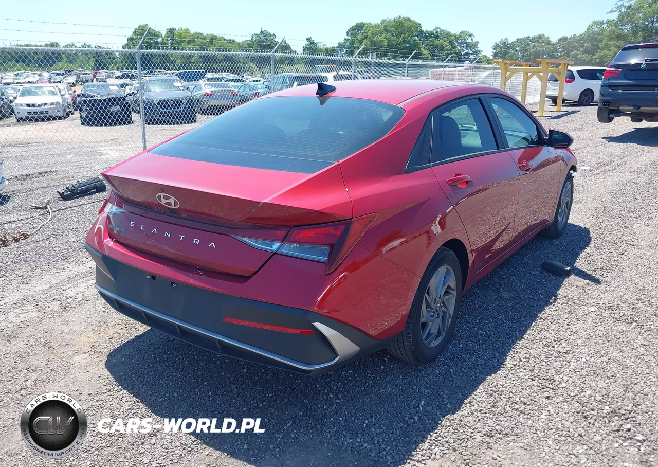 2024 Hyundai Elantra Sel VIN:KMHLM4DG8RU707901 - 4