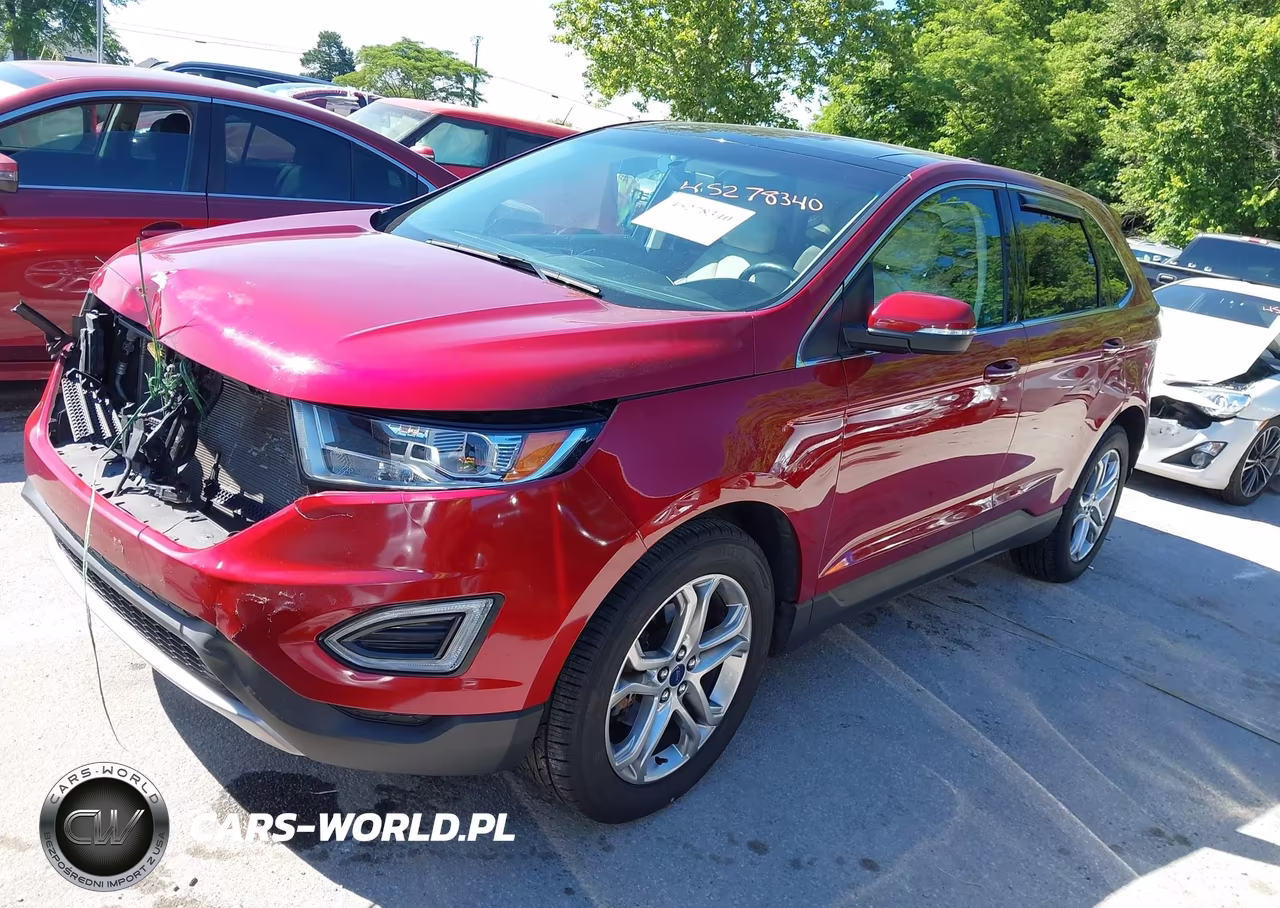 2016 Ford Edge Titanium VIN:2FMPK3K99GBB82260 - 2