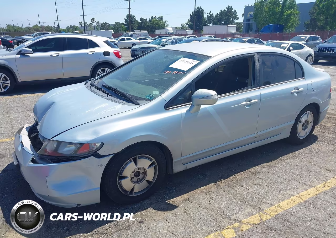 2007 Honda Civic Hybrid VIN:JHMFA36267S005735 - 2