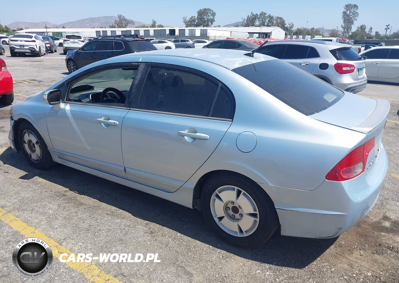 2007 Honda Civic Hybrid VIN:JHMFA36267S005735 - 3