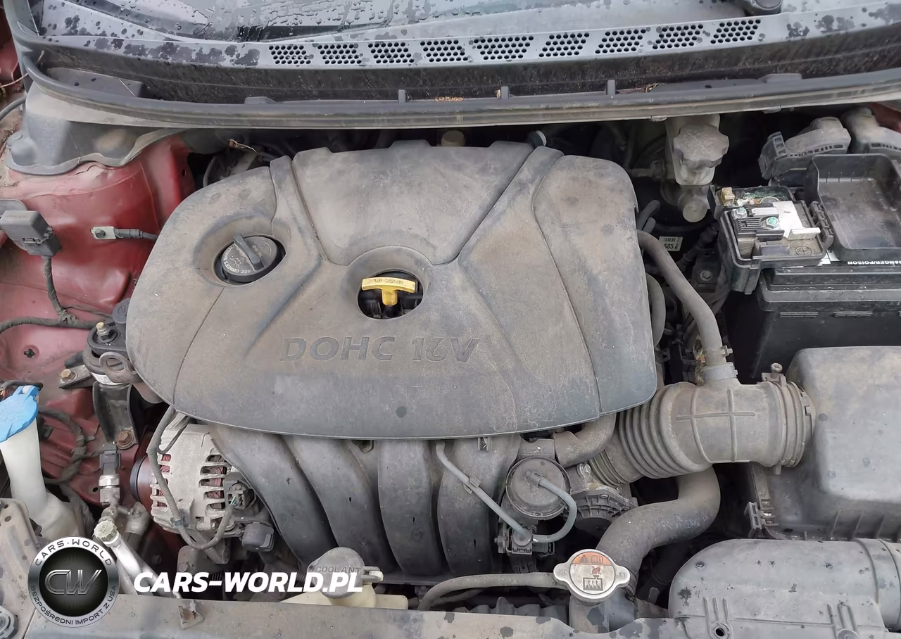 2012 Hyundai Elantra Gls (Ulsan Plant) VIN:KMHDH4AE7CU355980 - 10