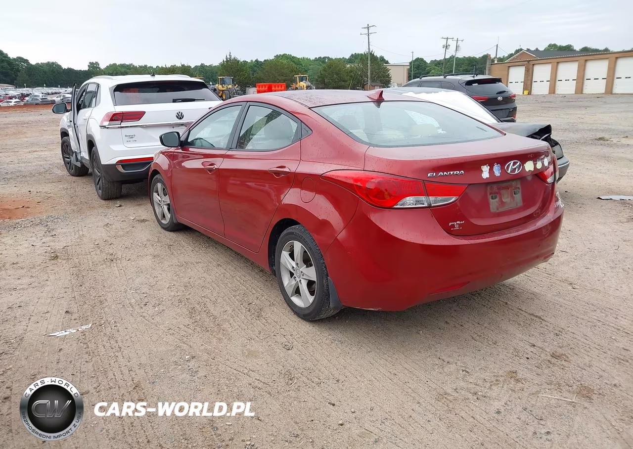 2012 Hyundai Elantra Gls (Ulsan Plant) VIN:KMHDH4AE7CU355980 - 3