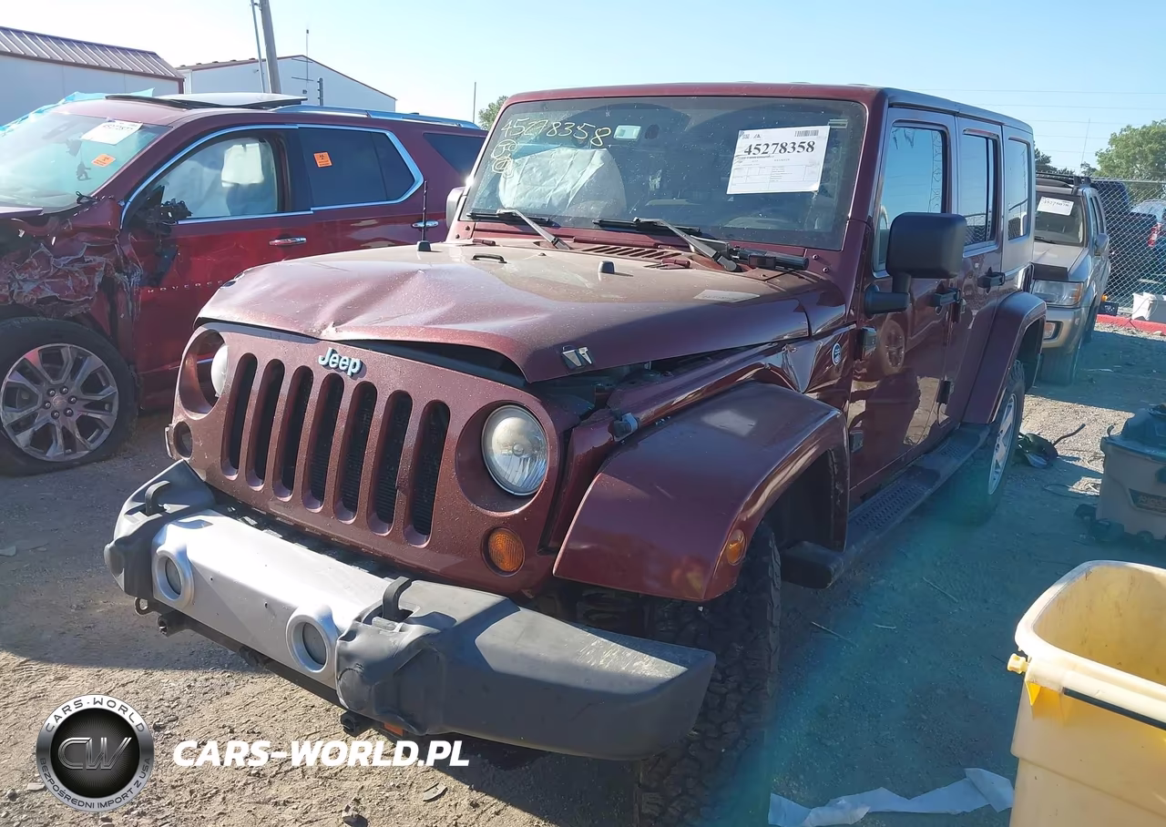 2008 Jeep Wrangler Unlimited Sahara VIN:1J4GA59188L517197 - 2
