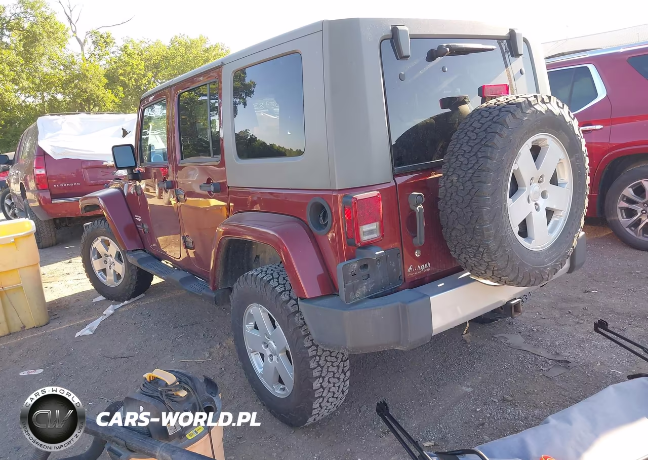 2008 Jeep Wrangler Unlimited Sahara VIN:1J4GA59188L517197 - 3