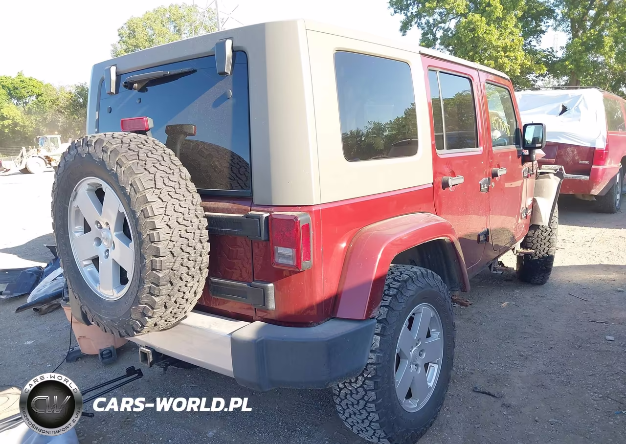 2008 Jeep Wrangler Unlimited Sahara VIN:1J4GA59188L517197 - 4