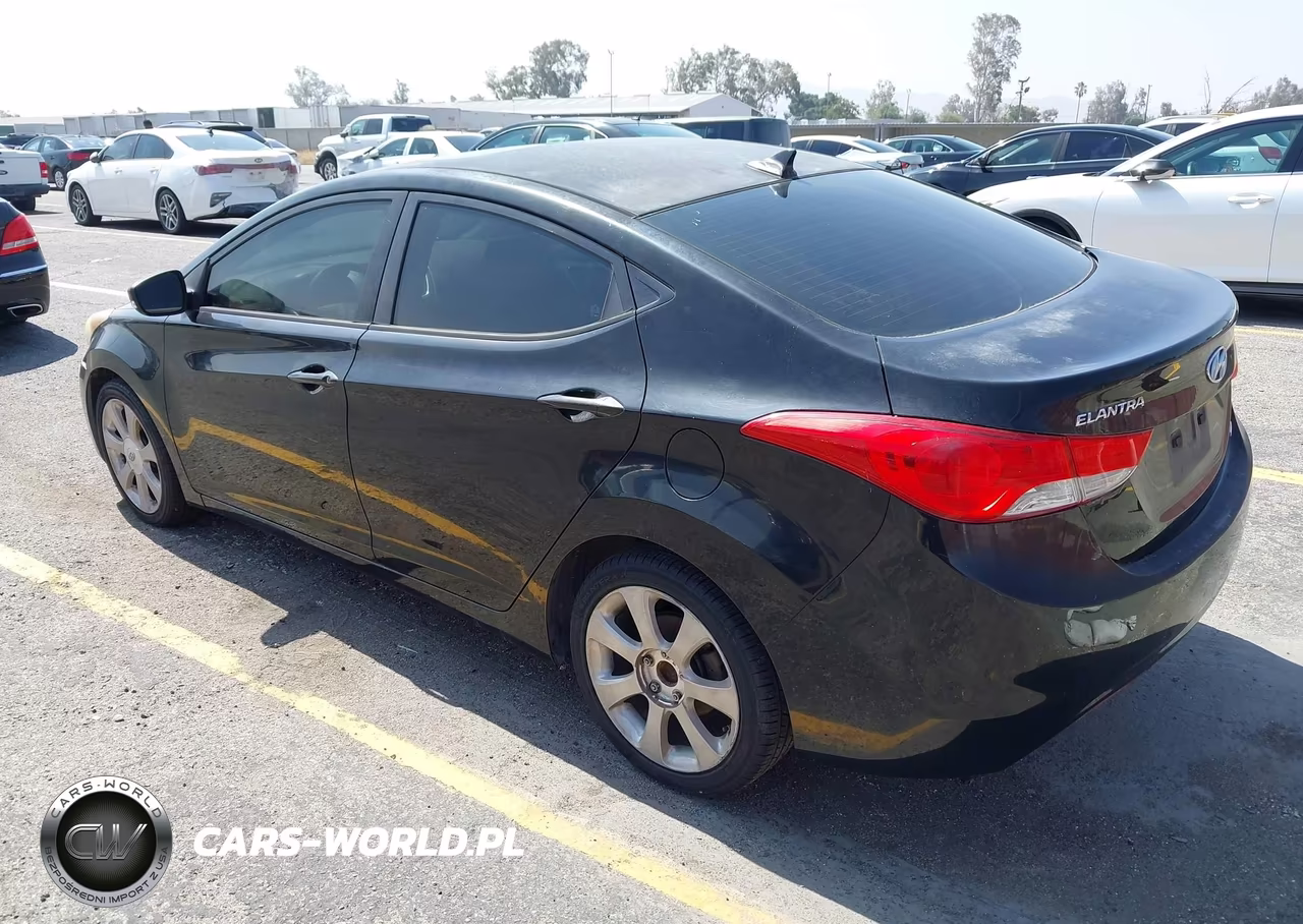 2011 Hyundai Elantra Limited VIN:5NPDH4AE9BH052969 - 3