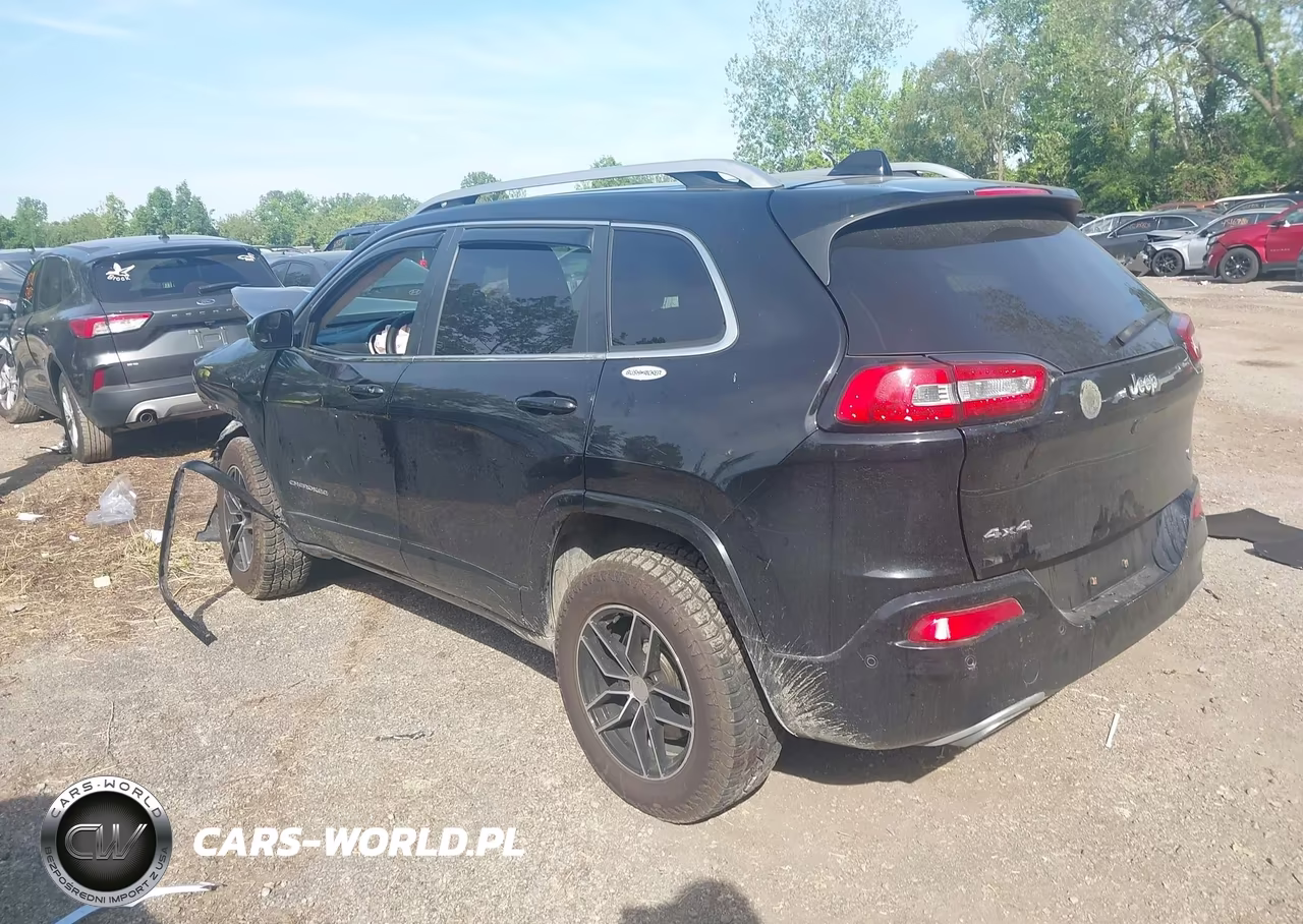 2017 Jeep Cherokee Overland 4X4 VIN:1C4PJMJS3HW574975 - 3