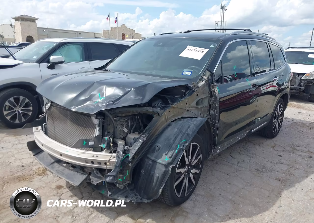 2021 Honda Pilot 2Wd Touring 8 Passenger VIN:5FNYF5H90MB000072 - 2