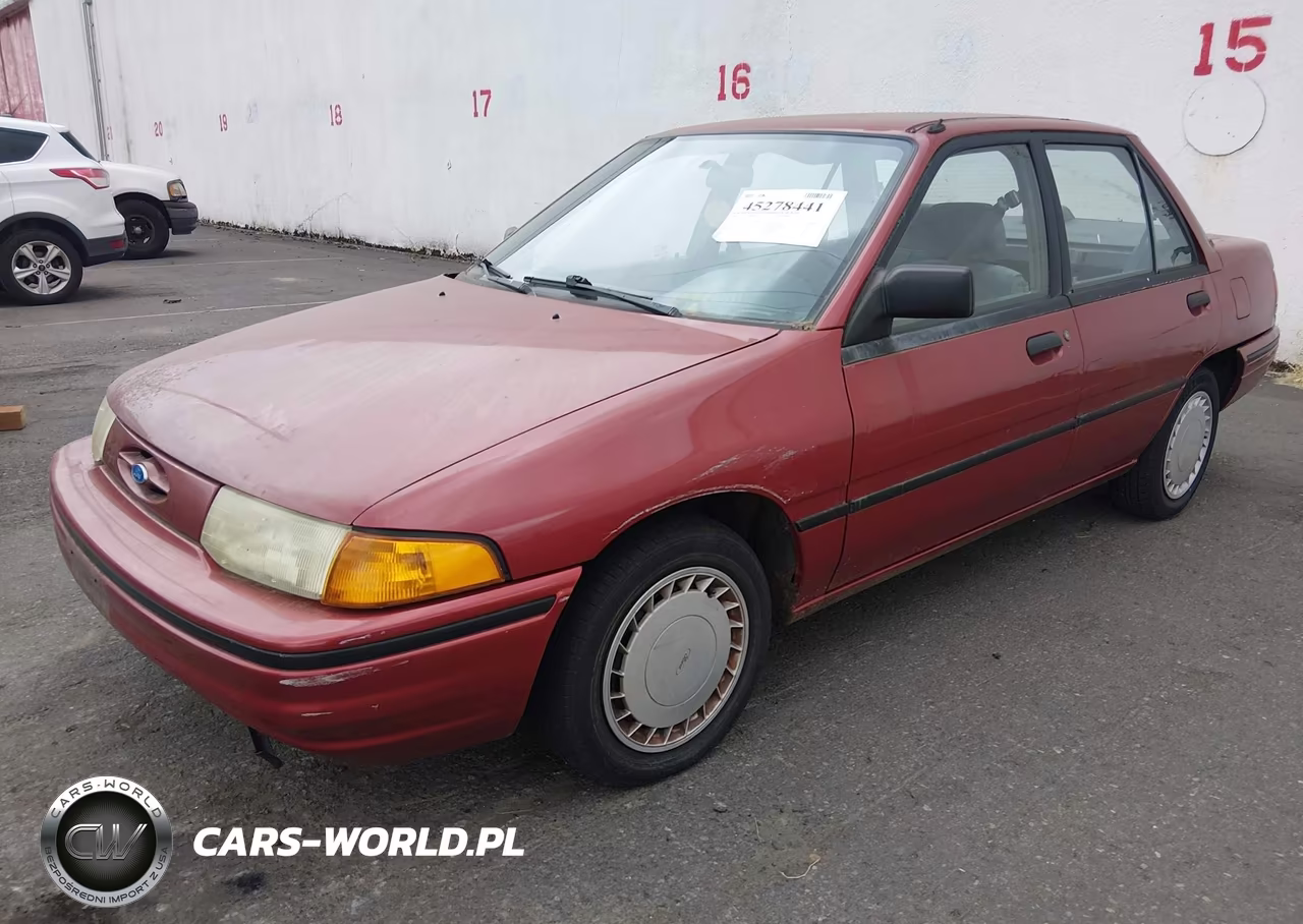 1993 Ford Escort Lx VIN:3FAPP13J7PR164785 - 2