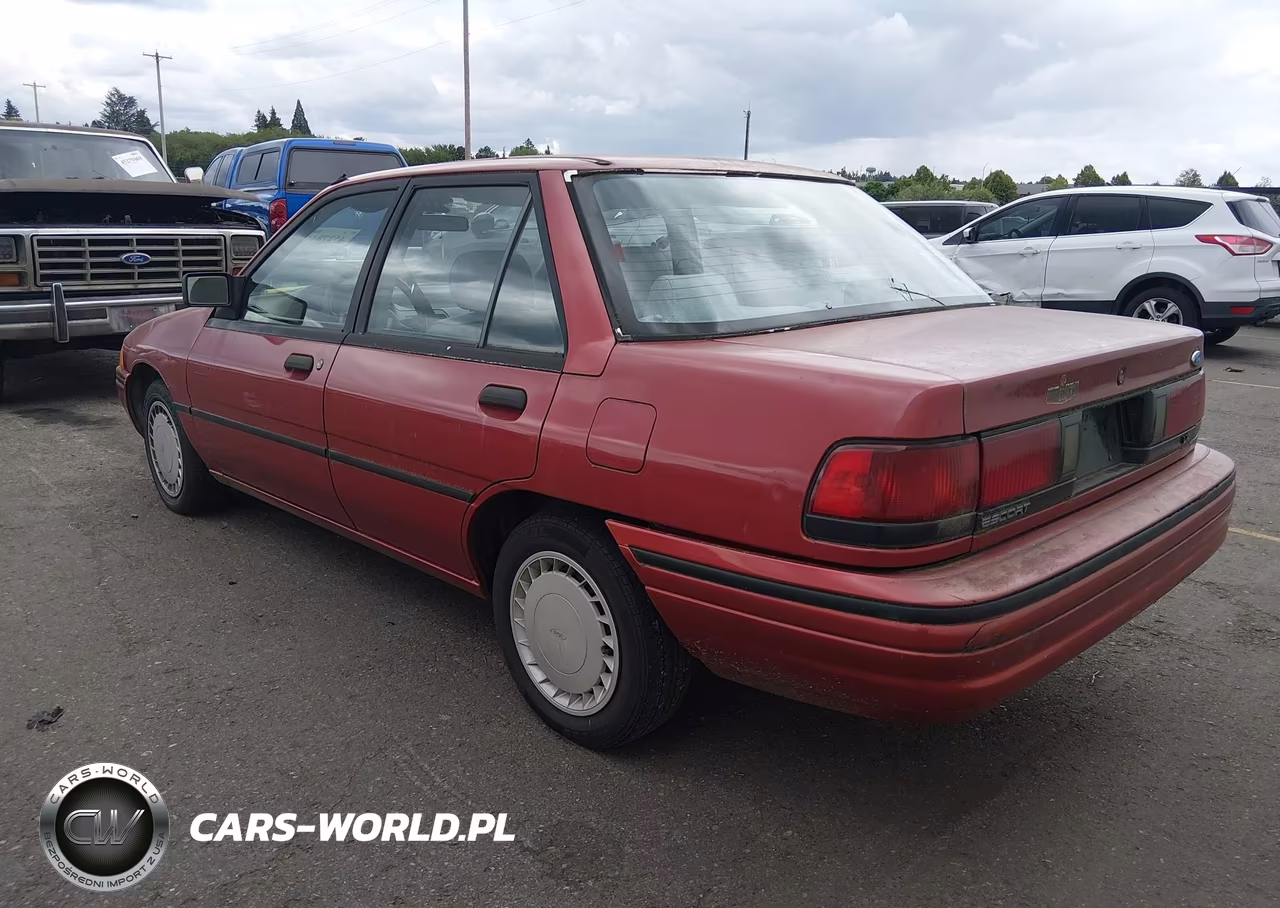1993 Ford Escort Lx VIN:3FAPP13J7PR164785 - 3
