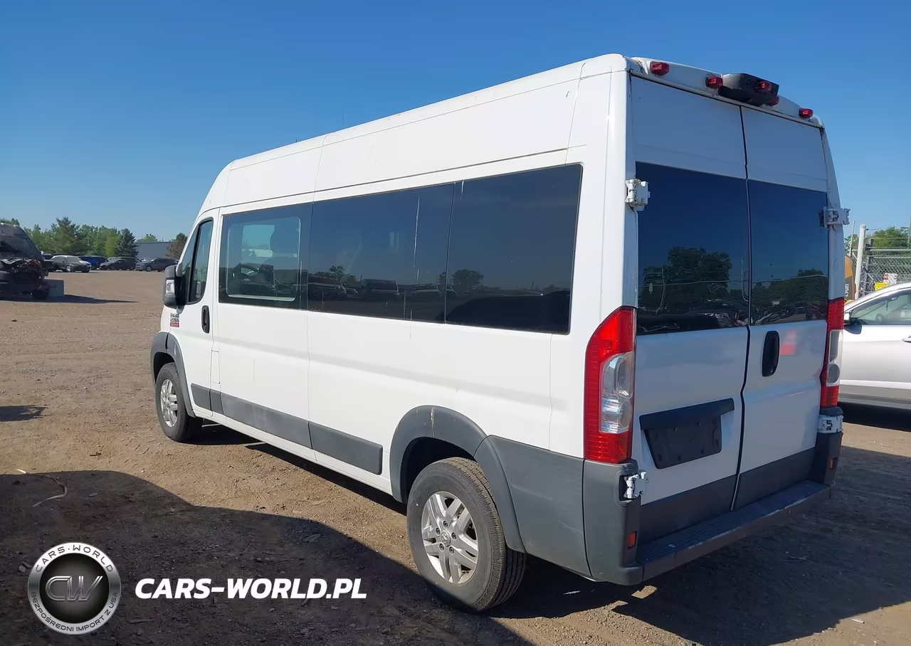 2014 Ram Promaster 2500 Window Van High Roof VIN:3C6TRVPG2EE126613 - 3