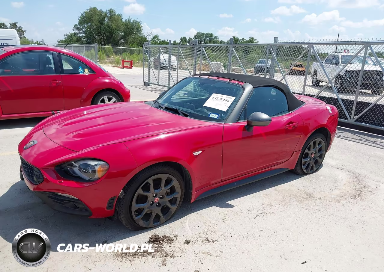 2017 Fiat 124 Spider Elaborazione Abarth VIN:JC1NFAEK0H0115954 - 2