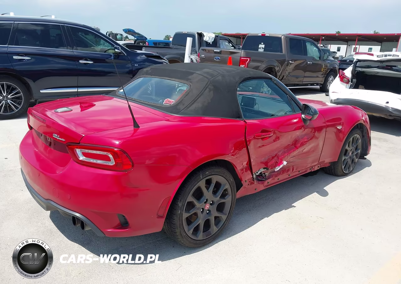 2017 Fiat 124 Spider Elaborazione Abarth VIN:JC1NFAEK0H0115954 - 4