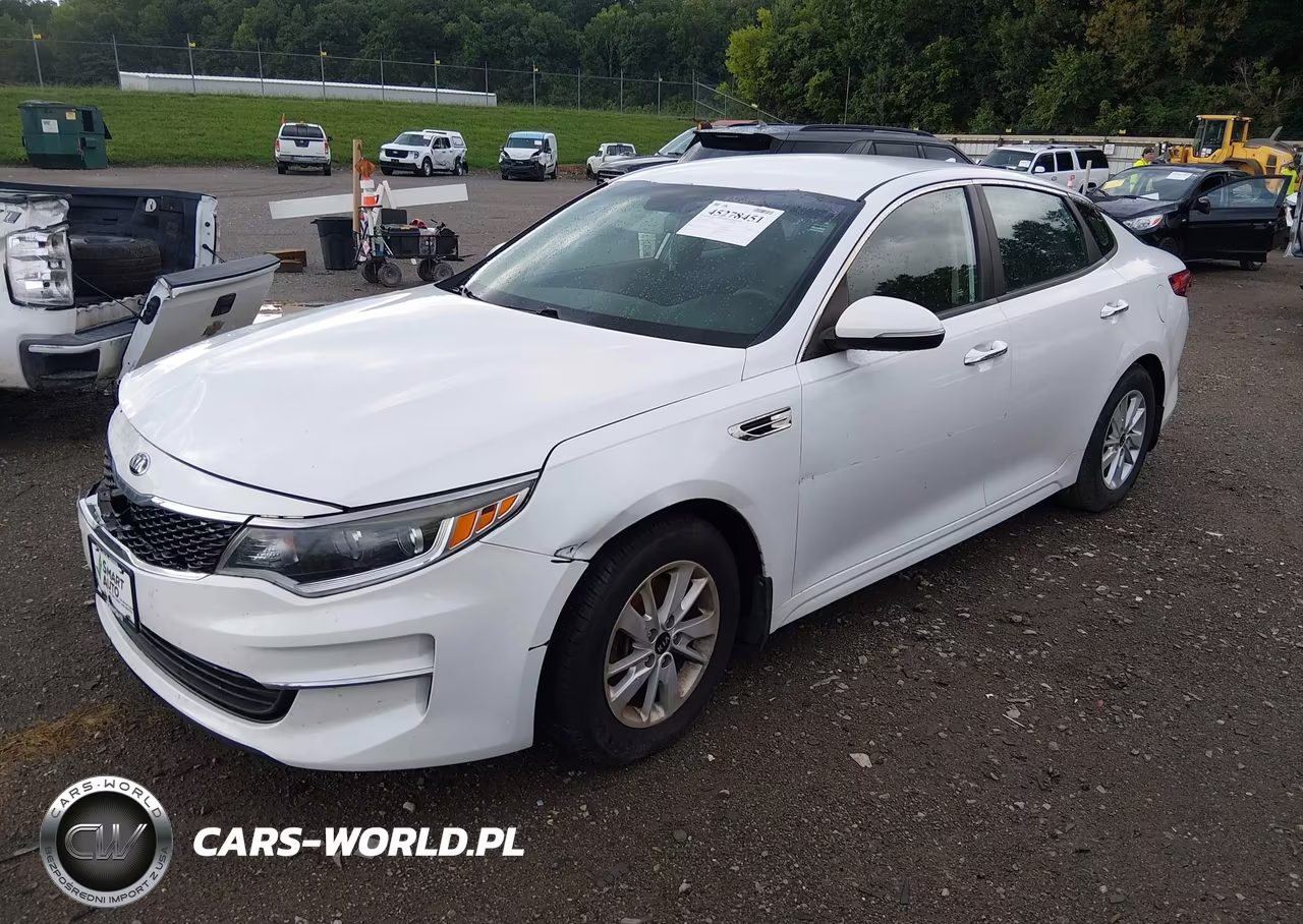 2018 Kia Optima Lx VIN:5XXGT4L33JG196941 - 2