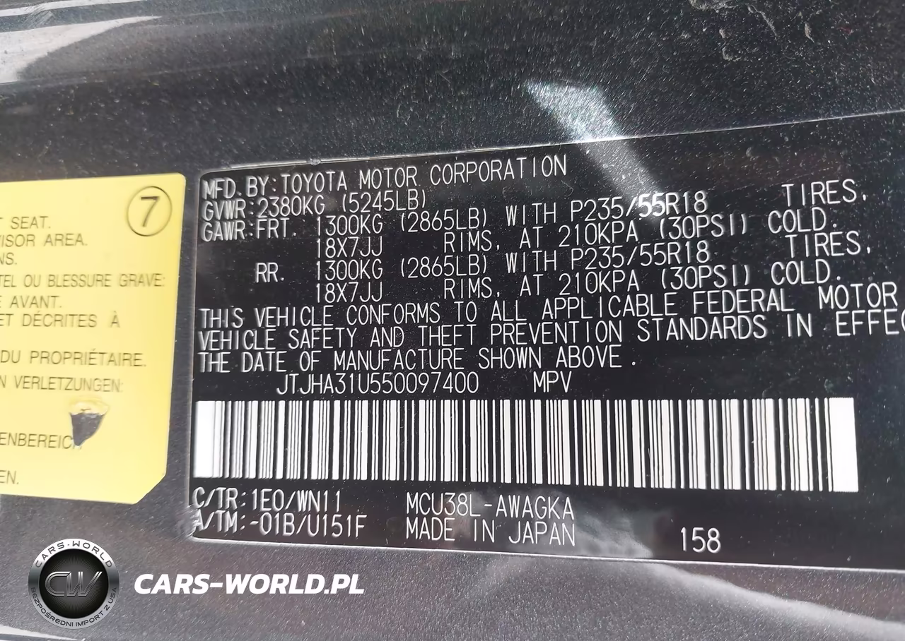 2005 Lexus Rx 330 VIN:JTJHA31U550097400 - 9