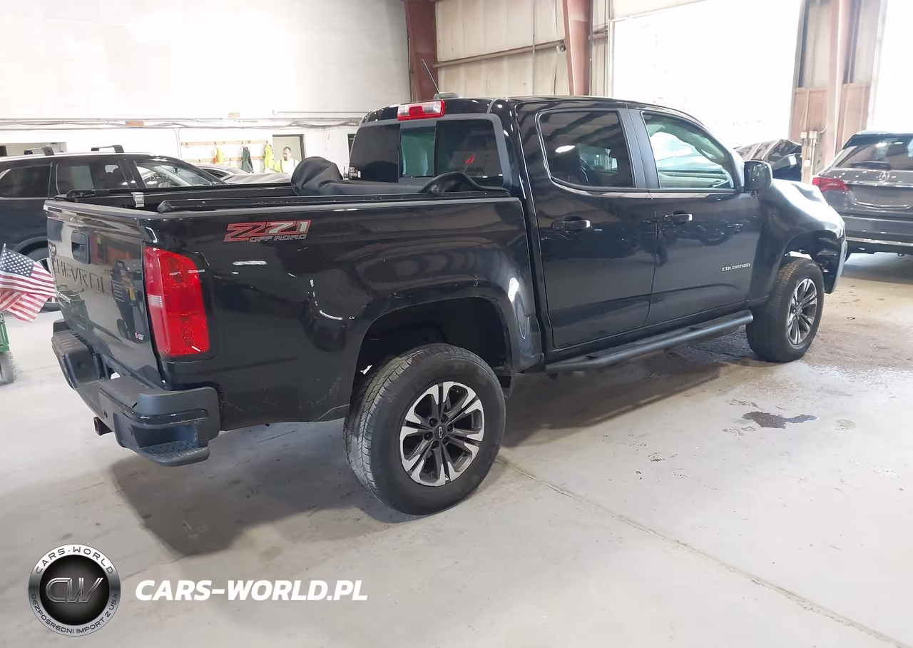 2021 Chevrolet Colorado 4Wd Short Box Z71 VIN:1GCGTDEN4M1103603 - 4