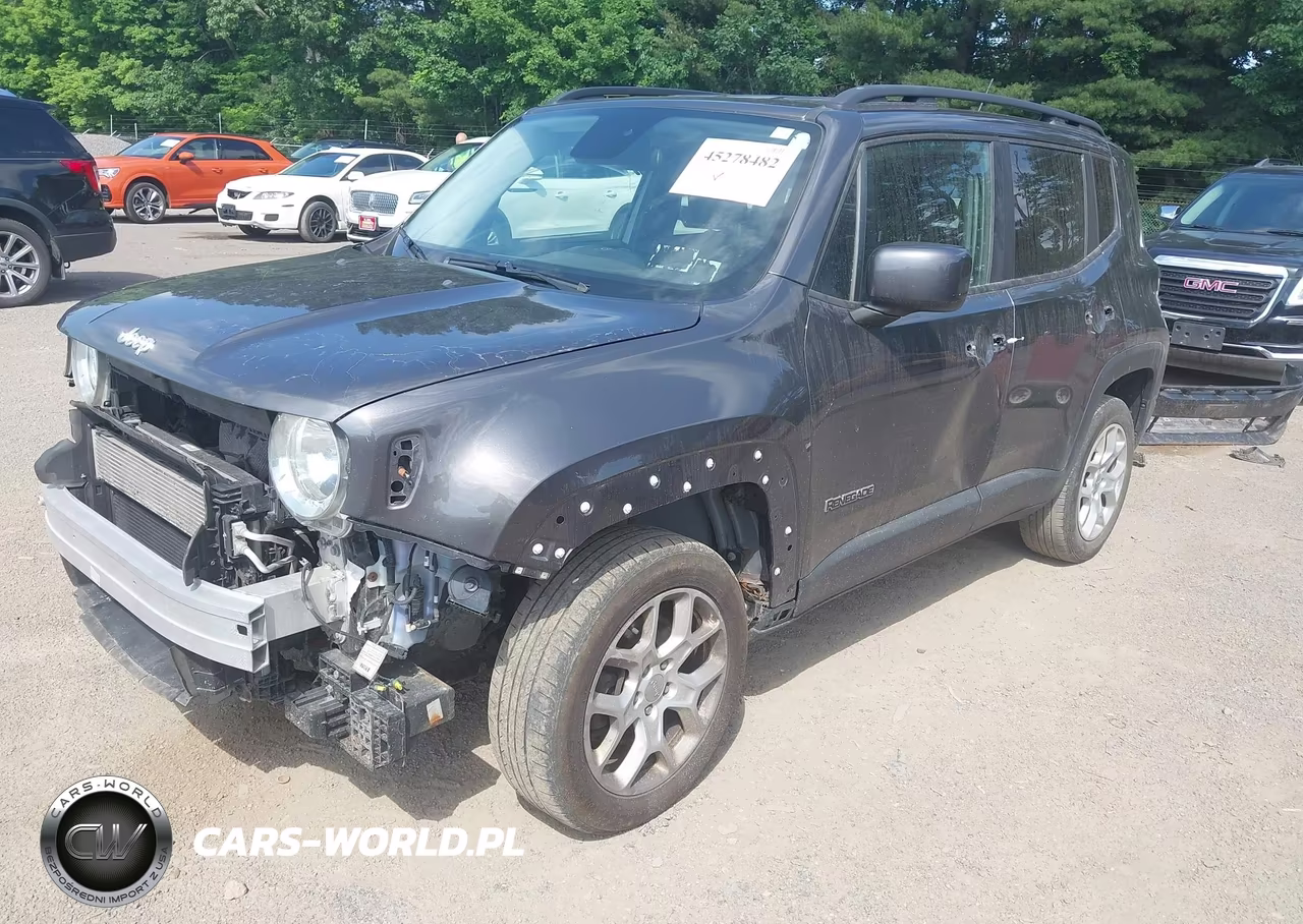 2017 Jeep Renegade Latitude 4X4 VIN:ZACCJBBB1HPF46252 - 2