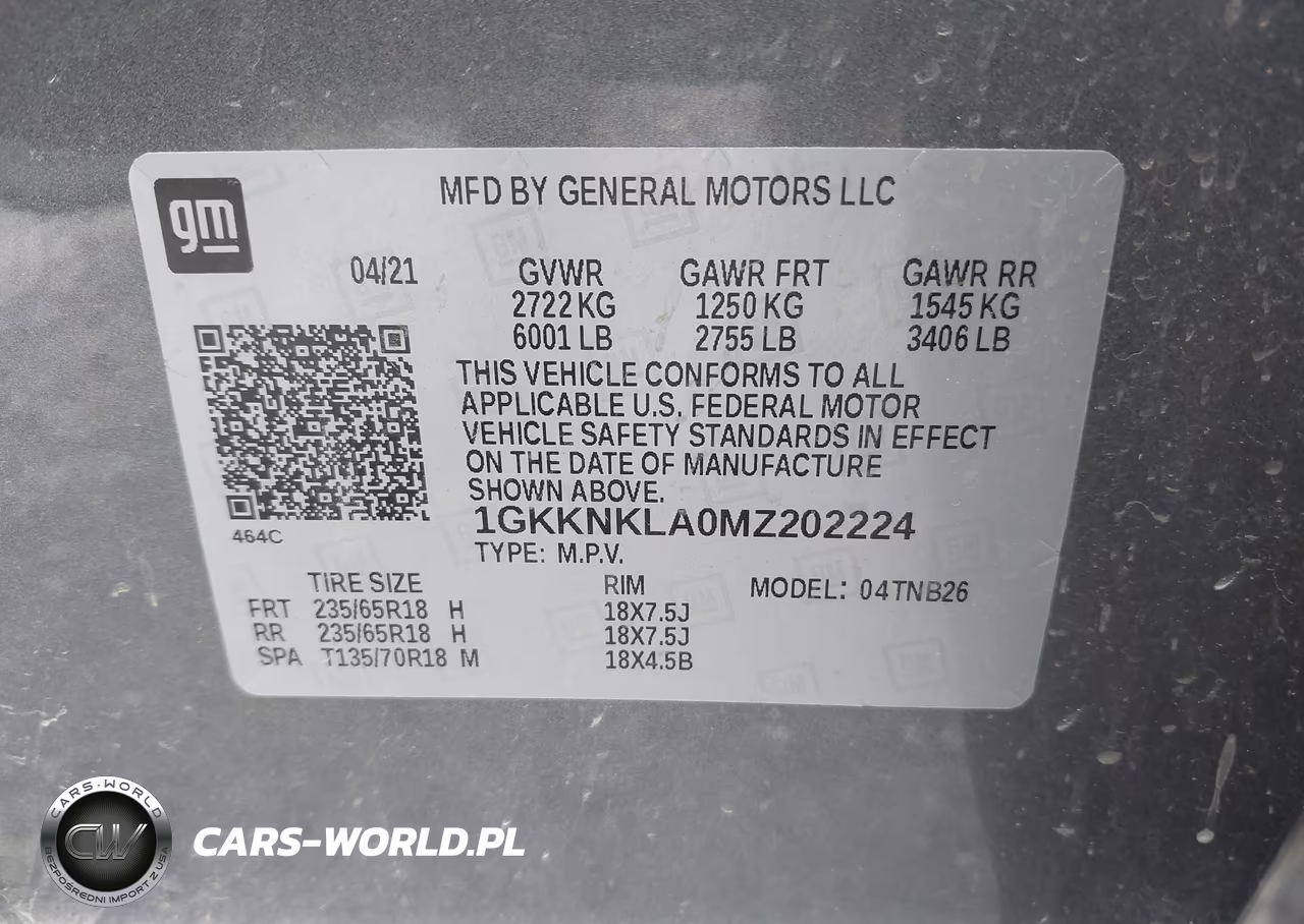 2021 GMC Acadia Fwd Sle VIN:1GKKNKLA0MZ202224 - 9