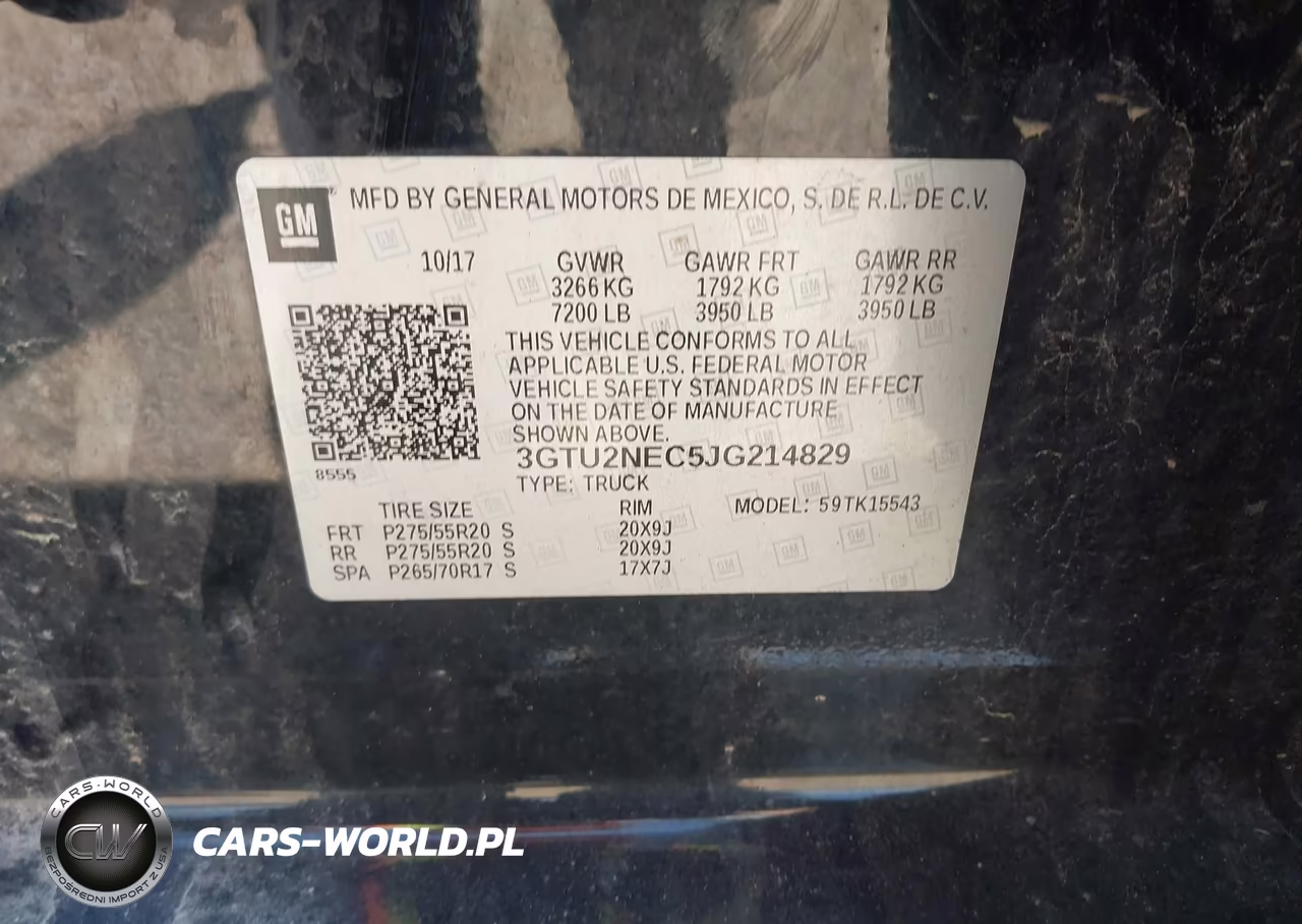 2018 GMC Sierra 1500 Slt VIN:3GTU2NEC5JG214829 - 9