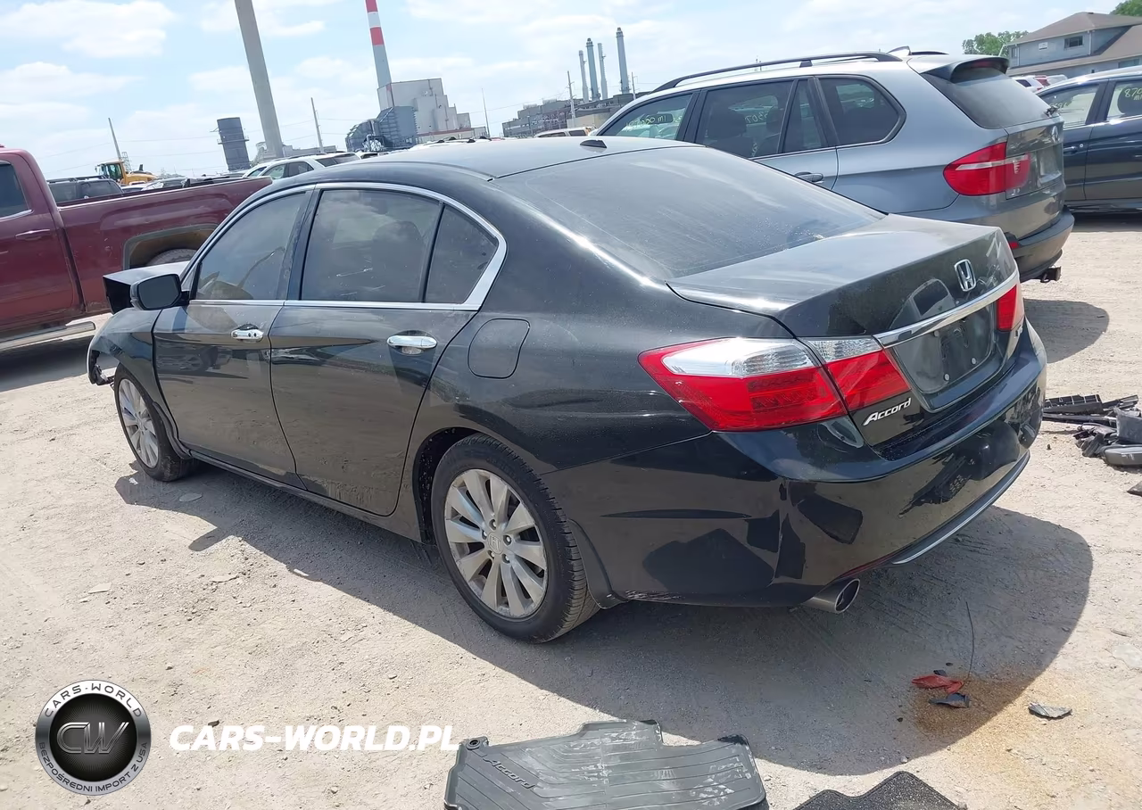 2014 Honda Accord Ex-L V-6 VIN:1HGCR3F8XEA020714 - 3